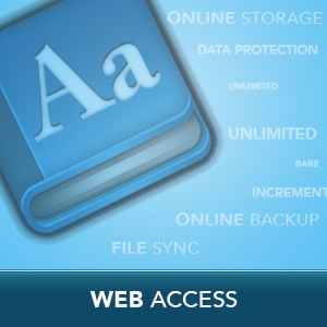 Access your files via web