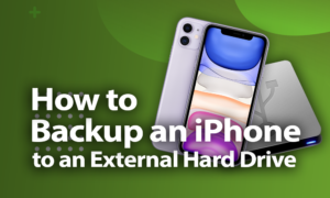 How to Backup an iPhone to an External Hard Drive